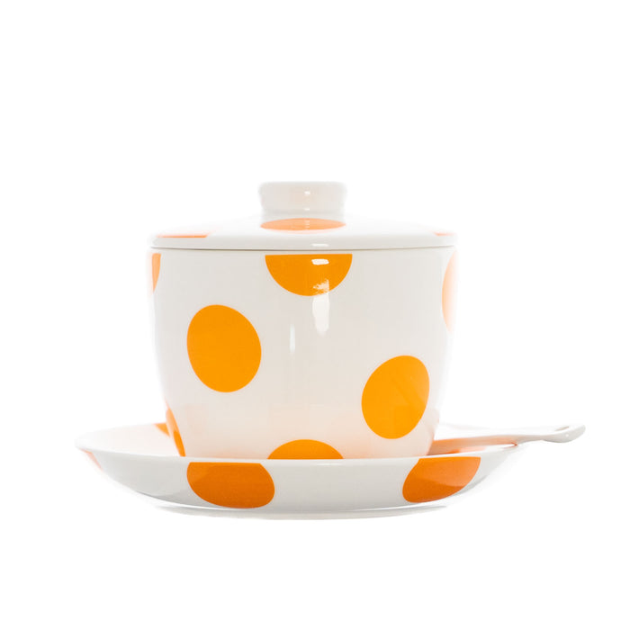 The April Filter Cup Kit ORANGE DOTS