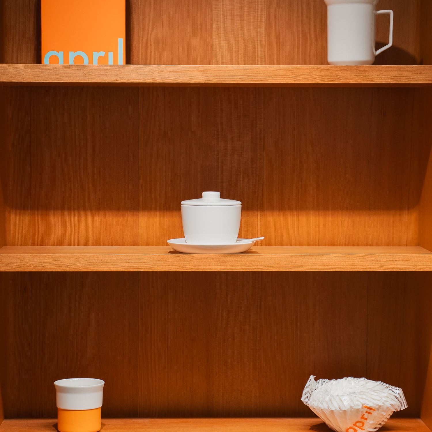 The April Filter Cup Kit WHITE