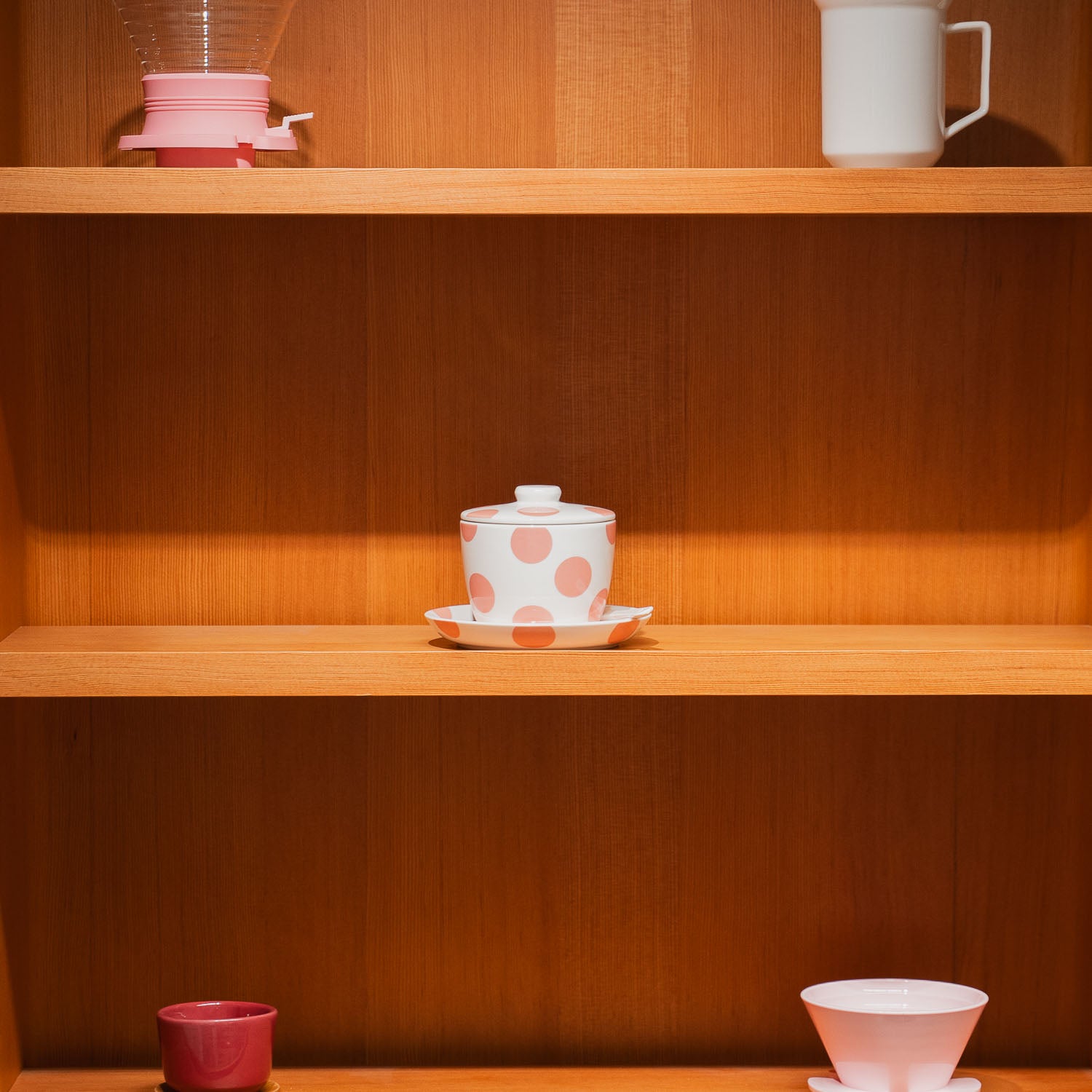 The April Filter Cup Kit PINK DOTS