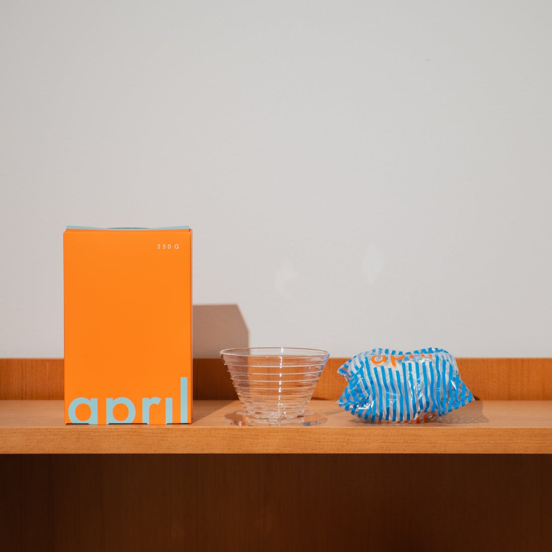 Glass Brewer + Paper Filter + 250g Filter Beans