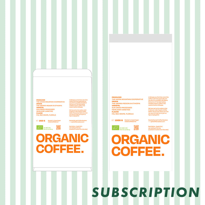 April Organic Subscription